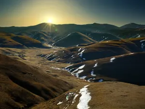 The Oceanlike Alpine Meadow Scenic Spot