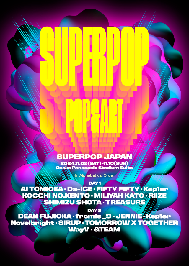 SUPERPOP JAPAN 2024 | Panasonic Stadium Suita