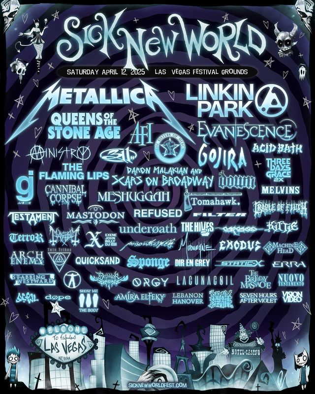 Sick New World Festival 2025 | Las Vegas Festival Grounds