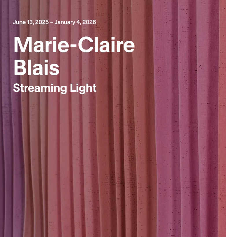 Marie-Claire Blais：Streaming Light | Montreal Museum of Fine Arts