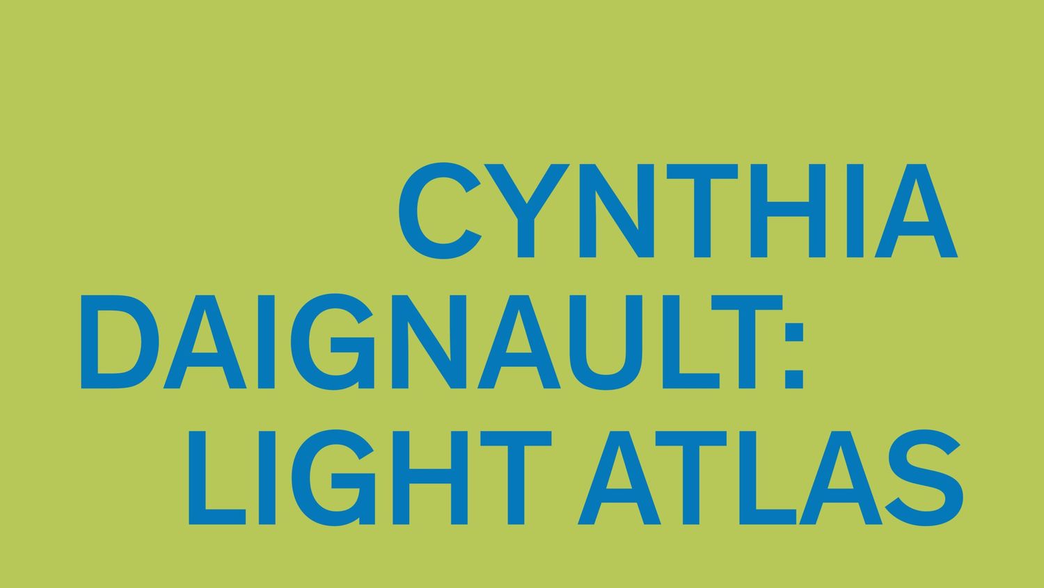 Cynthia Daignault: Light Atlas | Orange County Museum of Art