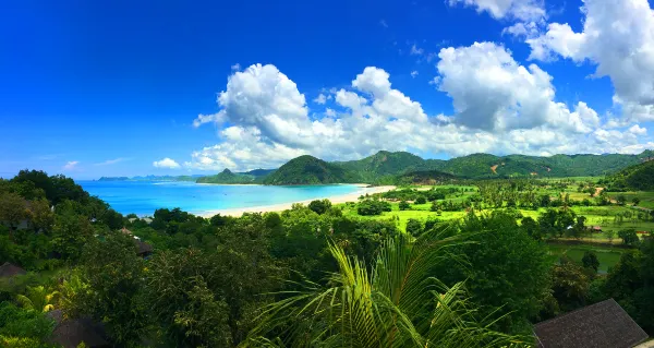 Flug nach Lombok