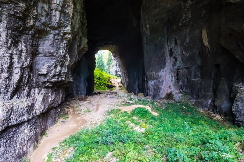 利川清江古河床