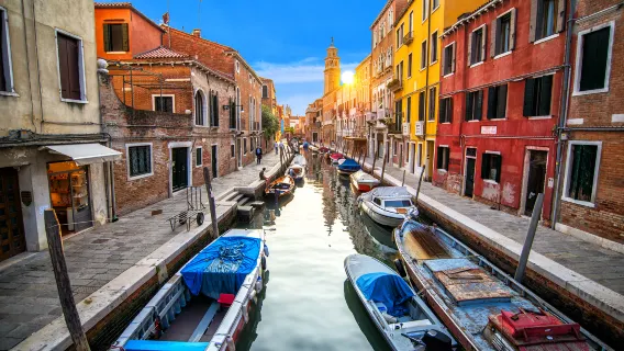 St. Mark's Square + St. Mark's Basilica + Doge's Palace + Burano Island + Venice Grand Canal