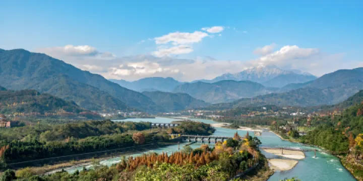 都江堰魚嘴分水堤