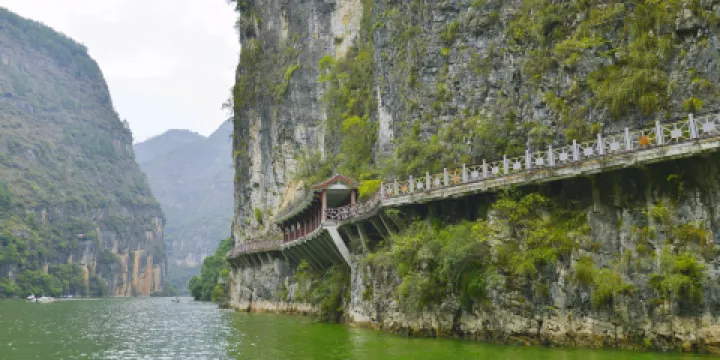 大寧河古棧道遺址