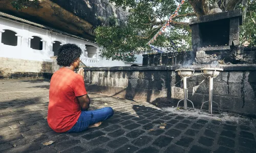 Meditation in Colombo