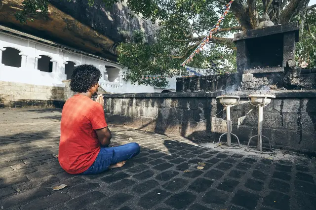Meditation in Colombo