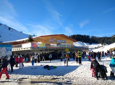 Waldkopflift-Talstation 6er Sesselbahn - Skigebiet Sudefeld