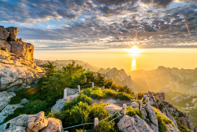 Sunrises in QingDao