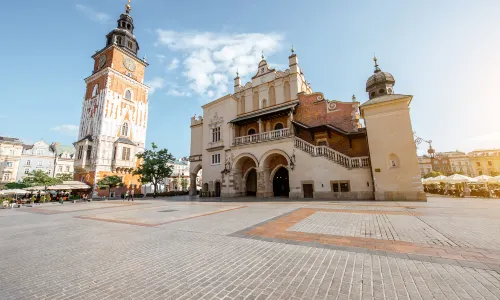 Krakow's Rynek Glowny Central Square