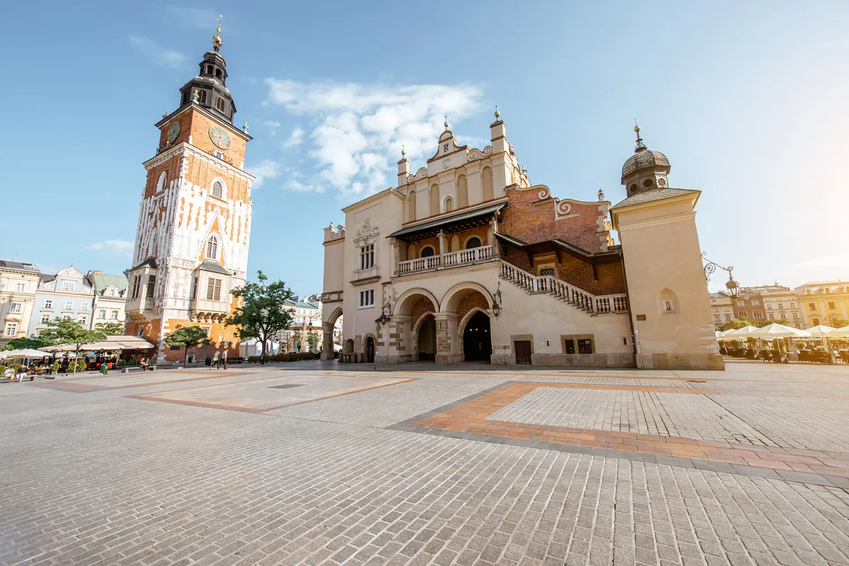 1_Krakow's Rynek Glowny Central Square