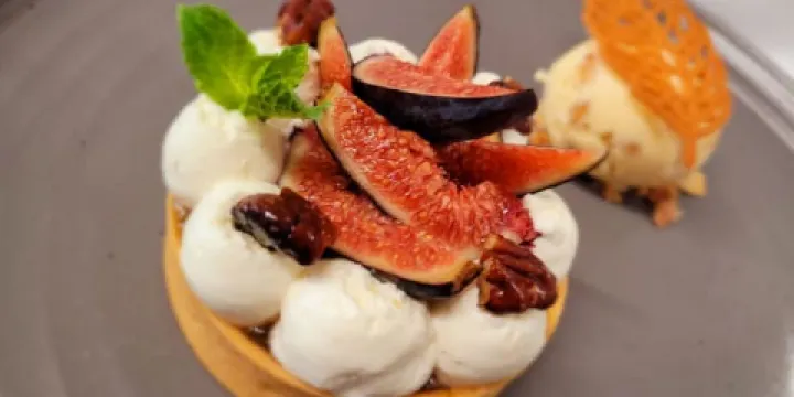 Restaurant of the Mas de Cure Bourse