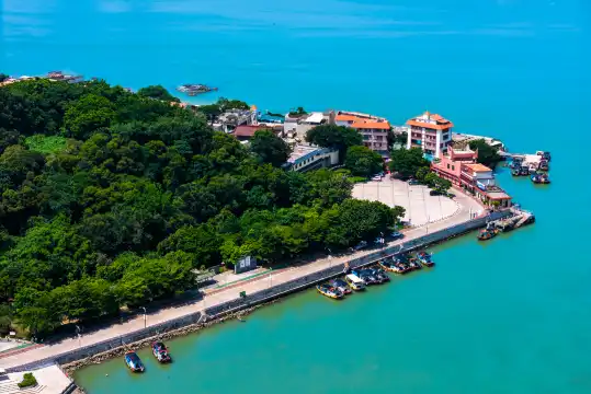 鄰近媽嶼島的酒店