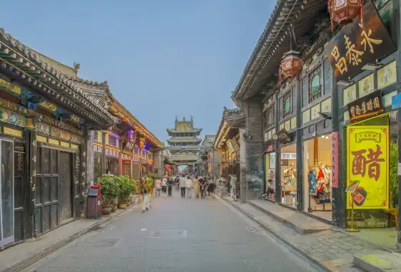 鄰近明清一條街的酒店