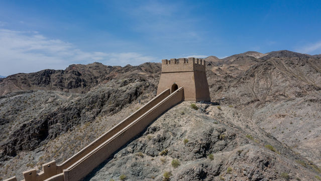 The Overhanging Great Wall Scenic Spot