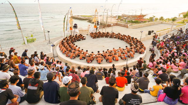 Kecak Dance at Melasti Beach