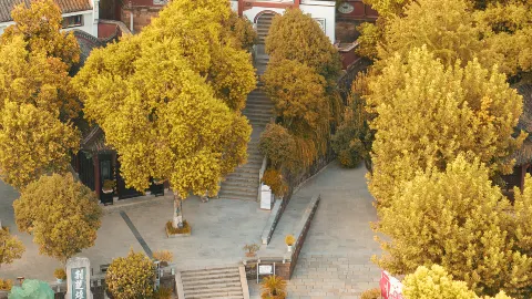 Qingchuan Pavilion attraction in Wuhan