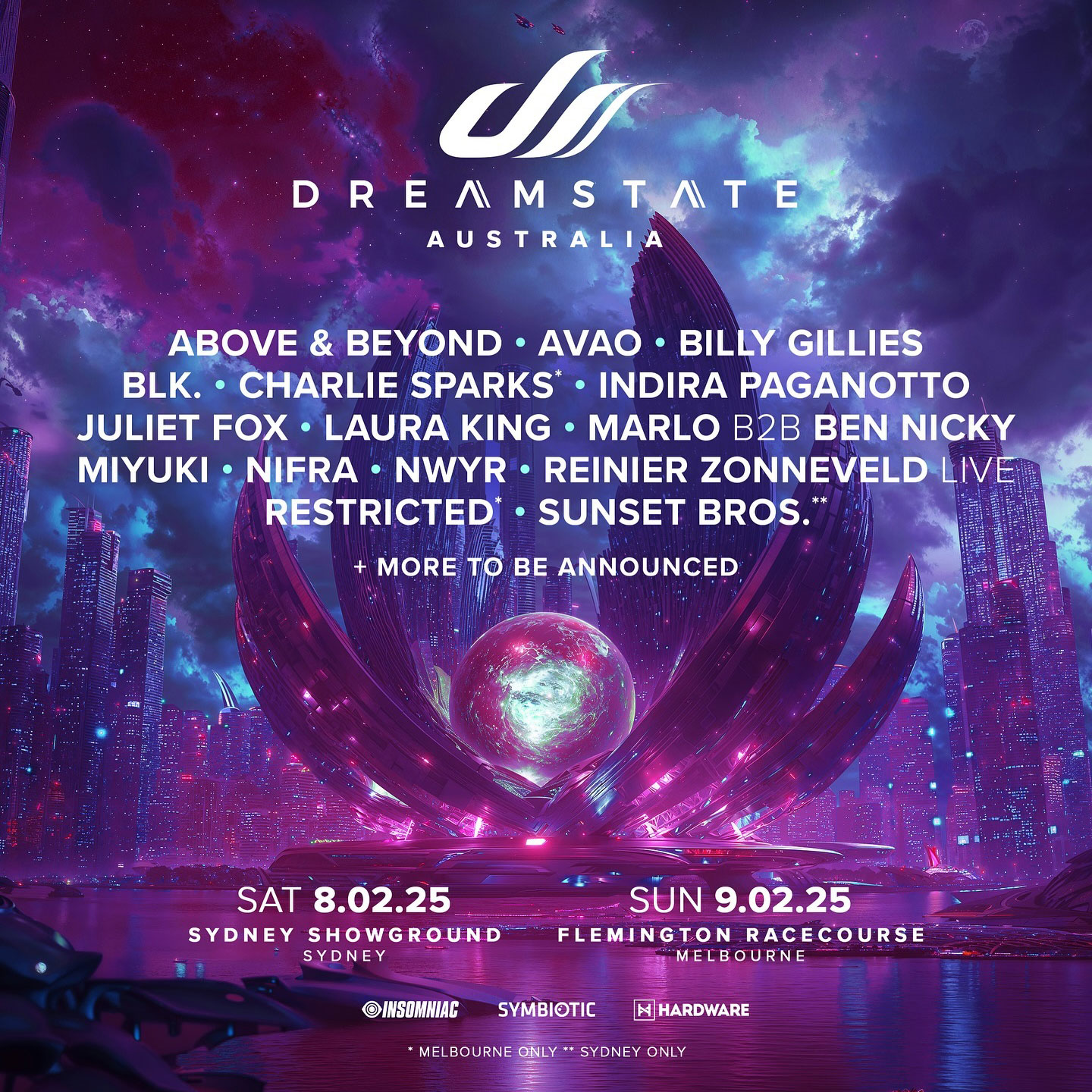 Dreamstate Melbourne 2025 | Melbourne Cup Carnival
