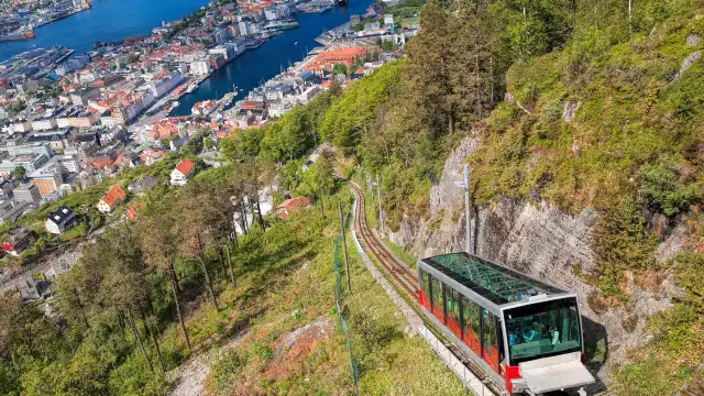 Hotels near Fløyen Funicular Railway