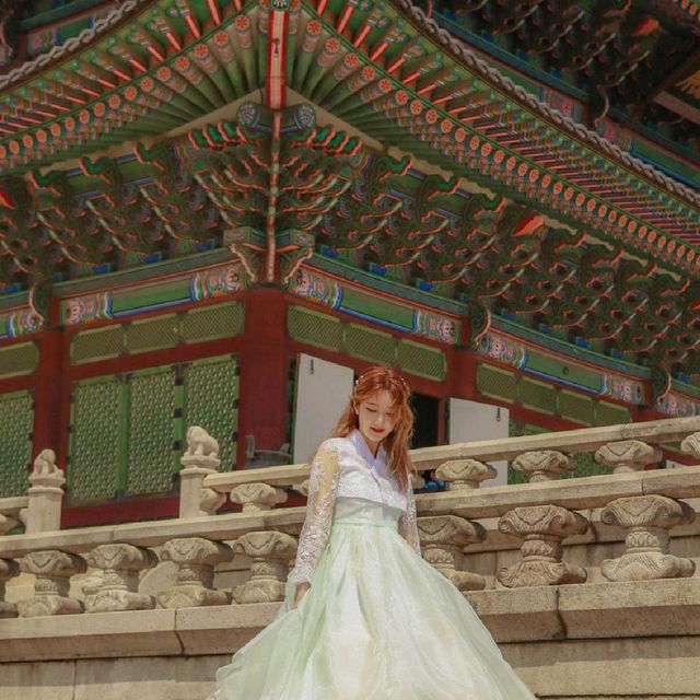 한복입고 경복궁가기