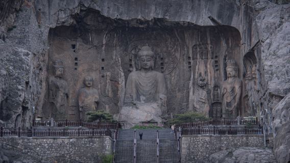 1-Day Tour: Longmen Grottoes, Shaolin Temple & Songyang Academy from Luoyang