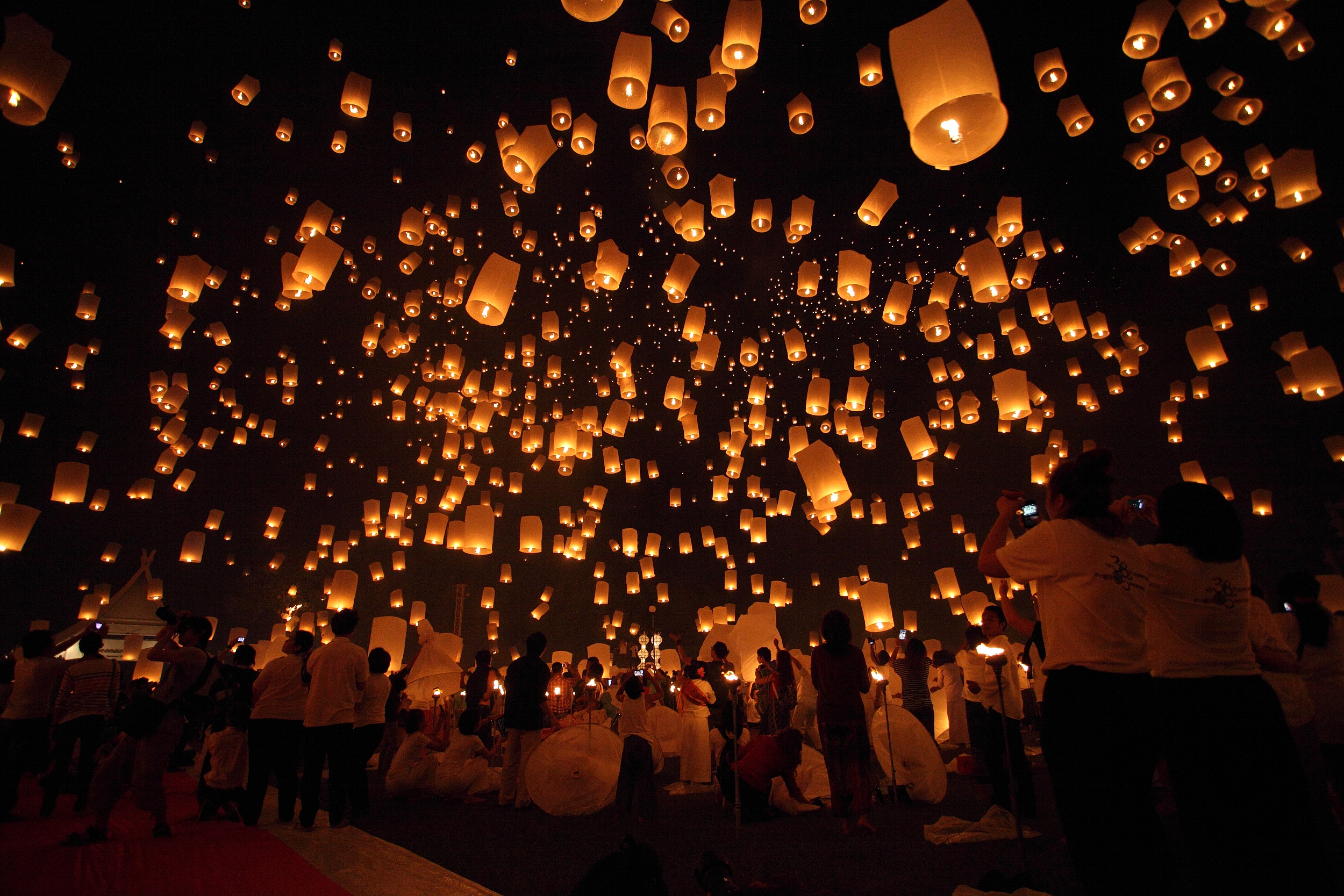 Chiang Mai Sky Lantern Festival | San Sai