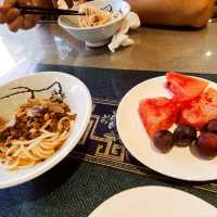 Breakfast at a Guilin Hotel