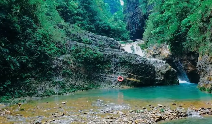 Wanfu Shan Xiagu Tanxian Tourism Sceneic Area