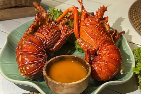 Bawang Merah Beachfront Restaurant