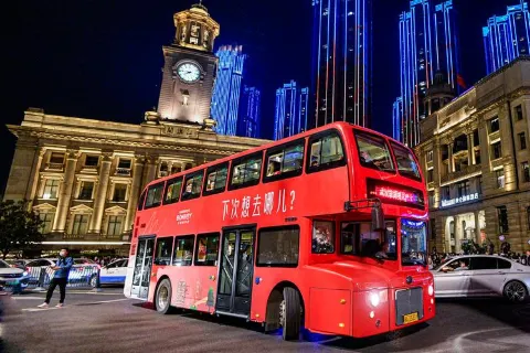 Wuhan Tourist Double-Deck Bus