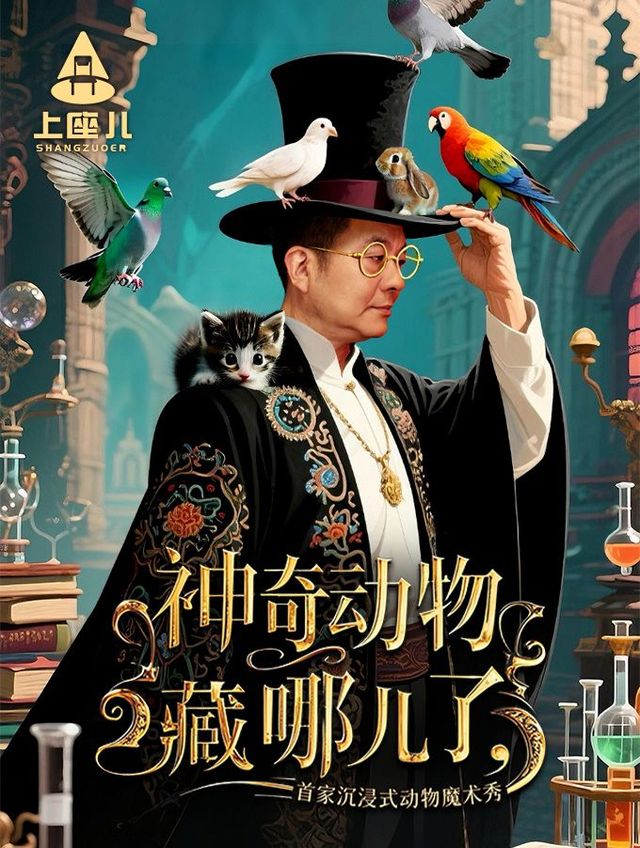 石家莊 · 沉浸動物魔術秀《神奇動物藏哪兒了》 | 上座兒藝術空間（北國商城）