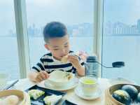 大海景酒店高質芫荽點心放題，小童半價