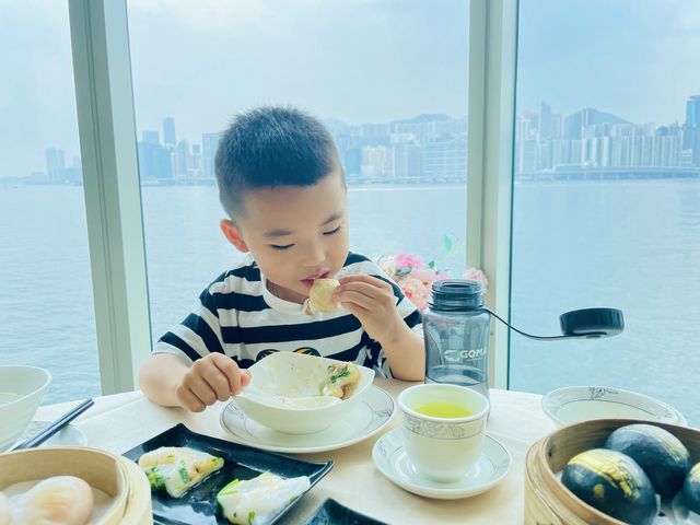 大海景酒店高質芫荽點心放題，小童半價