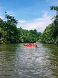 Hiking and kayaking day