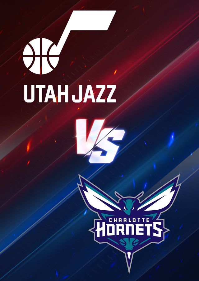 Charlotte Hornets at Utah Jazz | 델타 센터