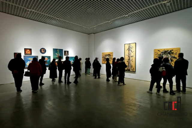 zi ran · ji xie   you hua de shuang chong shi jie 《 sai bo huan jing 》 zhu zhi wei & wang hong kai shuang ge zhan | Chongqing Changjianghui Modern Art Gallery