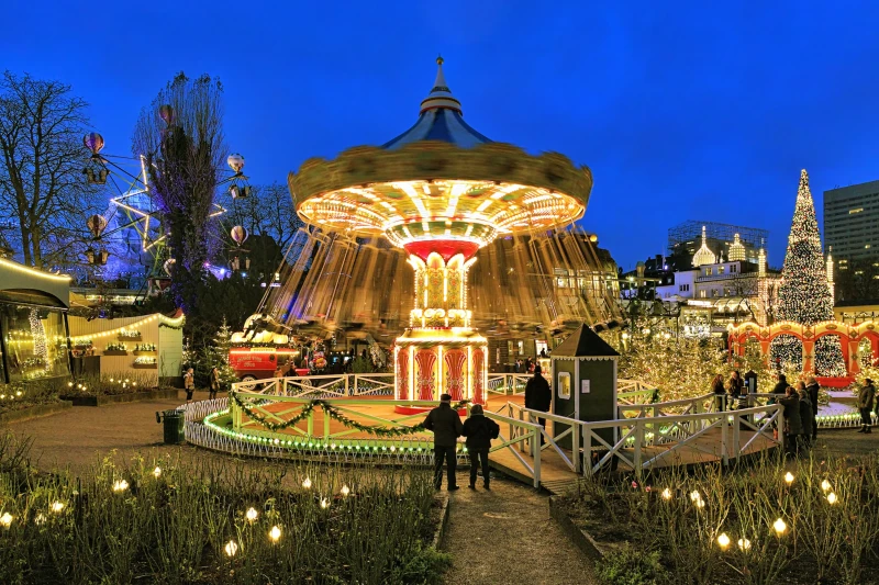 Christmas in Tivoli Gardens | Copenhagen