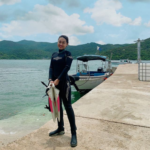 一齊去考潛水牌
