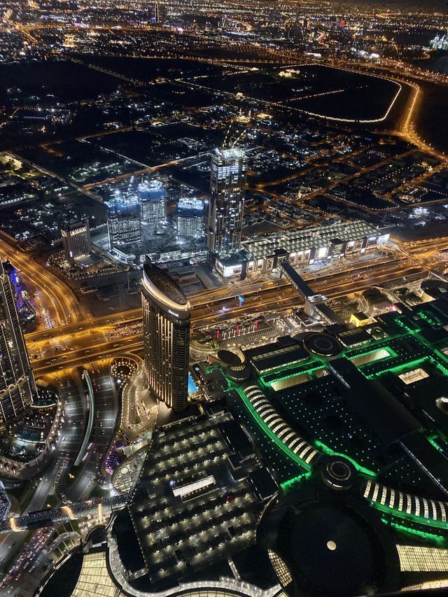 Breathtaking view at Burj Khalifa
