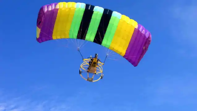 杭州千島湖天翔動力傘基地動力傘飛行體驗【專業教練帶飛/可選親子飛】