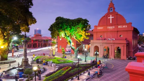 Dutch Square (Red Square) Melaka attraction in Melaka