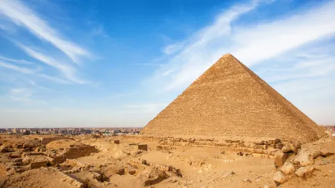 The Great Pyramid of Giza attraction in Egypt