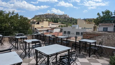 Cafe Avissinia in Athens