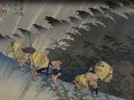 Rising Sun, Falling Rain: Japanese Woodblock Prints from the Grunwald Center for the Graphic Arts