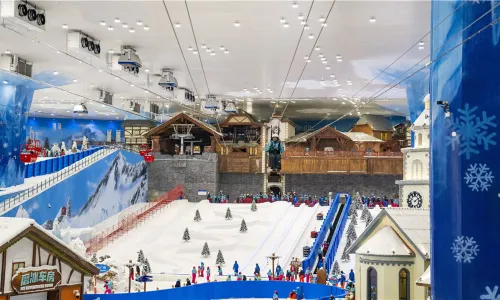 Indoor Skiing in Changsha