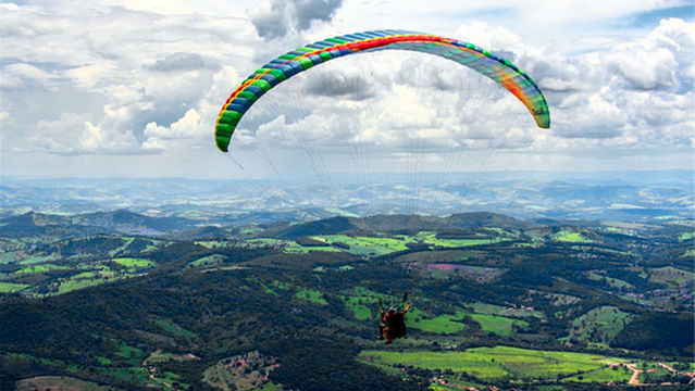 Bailong Mountain Paragliding Flight Base