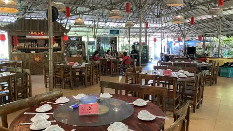 享竹苑农庄(温泉桥店) in หลงเหมิน