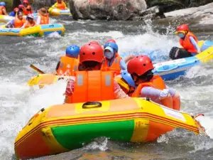 Wanfoshan Dalongtan Canyon Rafting