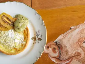 Olio su tavola